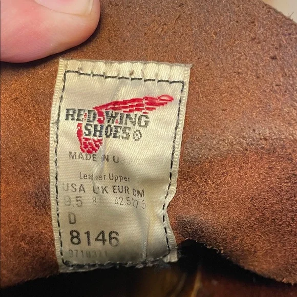 Red Wing roughneck Moc toe boot - Picture 2 of 10